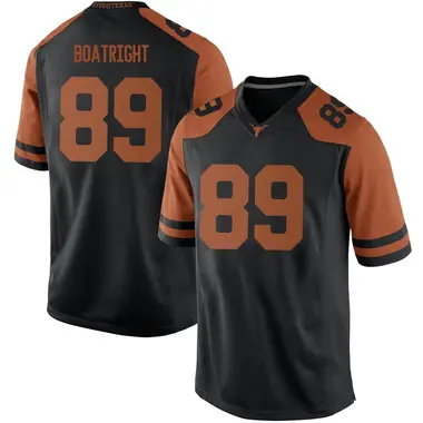 Men's Game Ty Boatright Texas Longhorns Mens Football College Jersey - Black