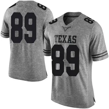 Men's Limited Ty Boatright Texas Longhorns Mens Football College Jersey - Gray